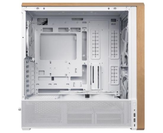 Case LIAN LI ATX/micro ATX/EATX/SSI EEB White Midi Tower PC LANCOOL LAN217W G99.LAN217INFW.00 Корпуса