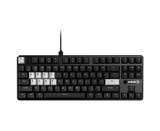 KEYBOARD USB PCMK 2 HE TKL/ANSI BLACK PCMK2HE801B PULSAR Klaviatūras