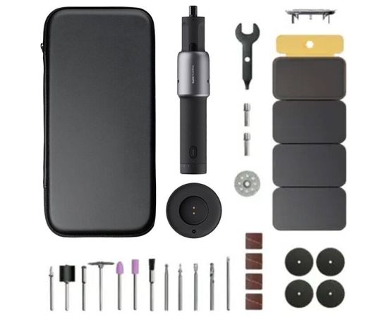 Universal Rotary tool HOTO QWLDM001 35-in-1 (Black) Frēzmašīnas