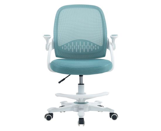 Kids desk chair EMMY with footrest, turquoise Новинки Для дома и сада 