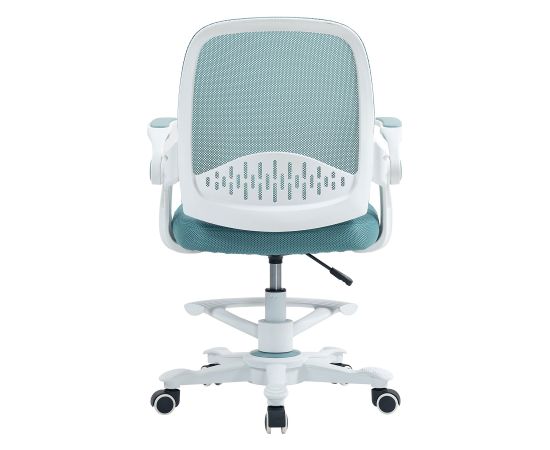 Kids desk chair EMMY with footrest, turquoise Новинки Для дома и сада 