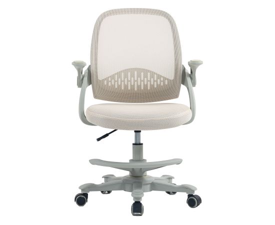 Kids desk chair EMMY with footrest, beige Новинки Для дома и сада 