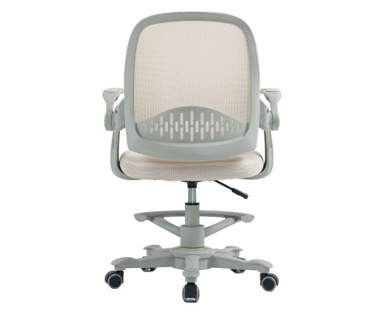 Kids desk chair EMMY with footrest, beige Новинки Для дома и сада 