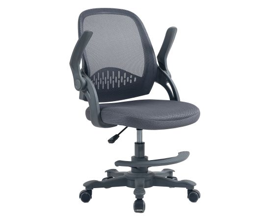 Kids desk chair EMMY with footrest, grey Новинки Для дома и сада 