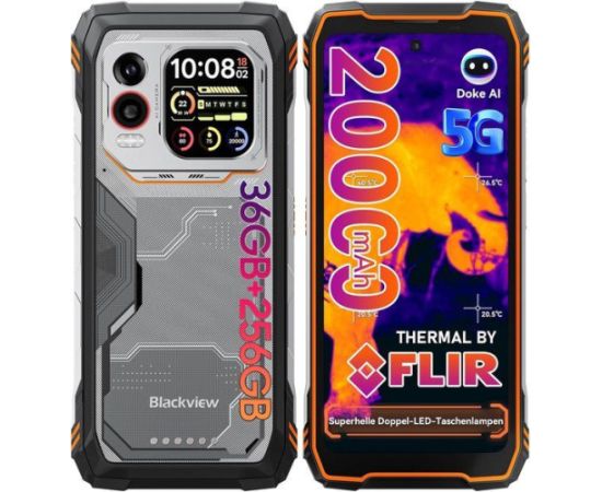 Blackview   XPLORE 1 Pro 12+256 GB Thermal image Orange Мобильные телефоны