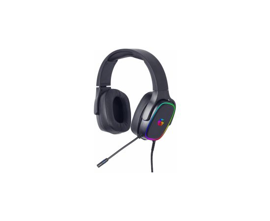 Gembird USB 7.1 Surround Gaming Headset with RGB Backlight Austiņas, Mikrofoni
