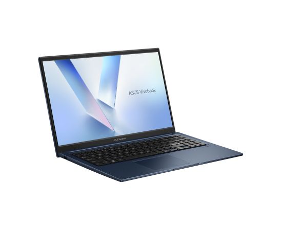 Asus Vivobook 15 F1504VA-BQ140W Quiet Blue 15.6 " IPS FHD 1920 x 1080 pixels Anti-glare Intel Core 5 120U 16 GB DDR4 Solid-state drive capacity 1000 GB Intel Graphics Windows 11 Home 802.11ax Bluetooth version 5.2 Keyboard language US international Keyboa Portatīvie datori