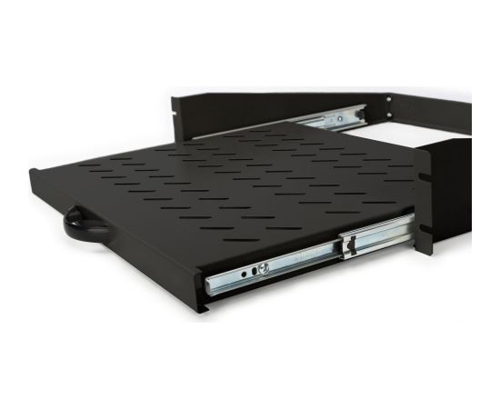 Digitus Extendible Shelf for fixed mounting on front 483 mm (19") profile rails DN-19-TRAY-2-450-SW Серверы и компоненты серверов