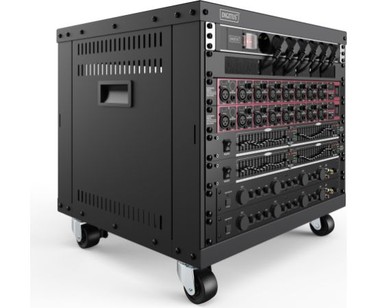 Digitus Universal 19-Inch Equipment Rack with Castors, 8U DN-48000 Серверы и компоненты серверов