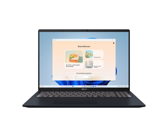 Asus Vivobook 16 X1607CA-KM110W Quiet Blue 16 " IPS WUXGA 1920 x 1200 pixels Anti-glare Intel Core Ultra 5 225H 16 GB DDR5 Solid-state drive capacity 512 GB Intel Graphics Windows 11 Home 802.11ax Bluetooth version 5.2 Keyboard language Russian Keyboard b Portatīvie datori