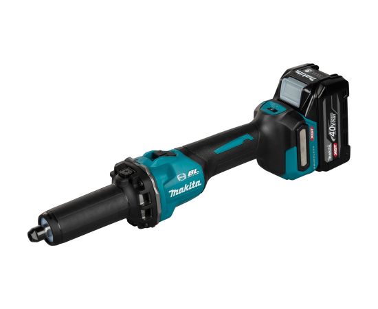 Taisnā slīpmašīna Makita GD001GZ; 40 V (bez akumulatora un lādētāja) Slīpmašīnas