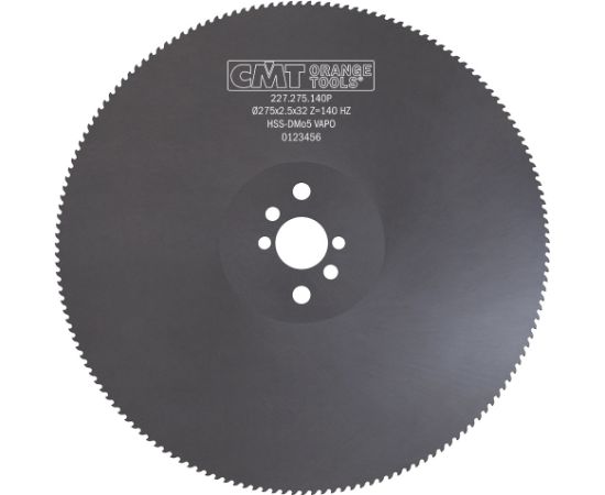 Griešanas disks metālam CMT 227; 275x2,5x32; Z220 Zāģripas