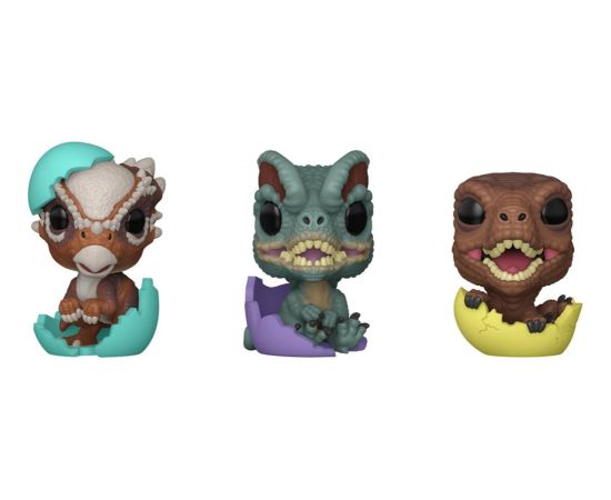 Funko Pocket Pop! 3-Pack: Jurassic World (Spring) - Dinos  Vinyl Figures Фигурки и герои