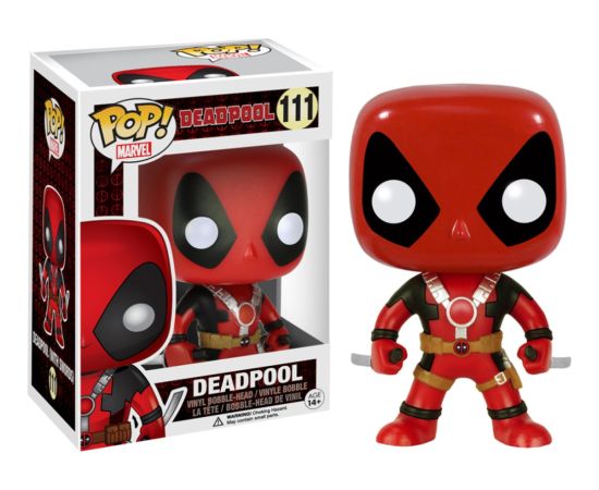 Funko Pop! Marvel: Deadpool Two Swords #111 Vinyl Bobble-Head Figure Фигурки и герои