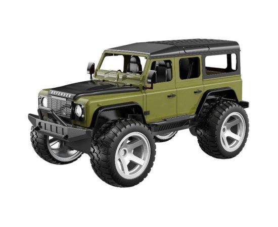 RC remote control car 1:14 Double Eagle (darkgreen) Land Rover Defender E362-003 Radio vadāmās rotaļlietas (RC)