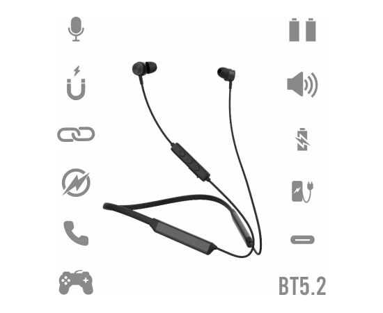 Manta MNH01 Olympic Black Наушники