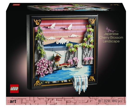 LEGO ART Japoński krajobraz z kwitnącą wiśnią (31218) Новости - Детские товары