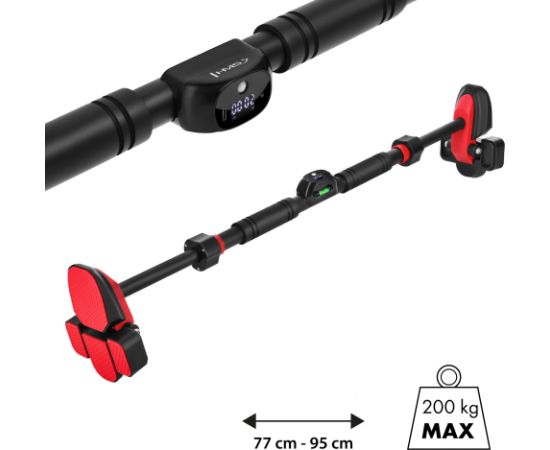 DD500 četrkāršā atbalsta pievilkšanās stienis ar HMS skaitītāju Pievilkšanās stienis