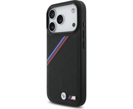 BMW M Tricolor Metal Logo MagSafe Case Aizsargapvalks priekš Apple iPhone 17 Pro Neoriģinālie Maciņi