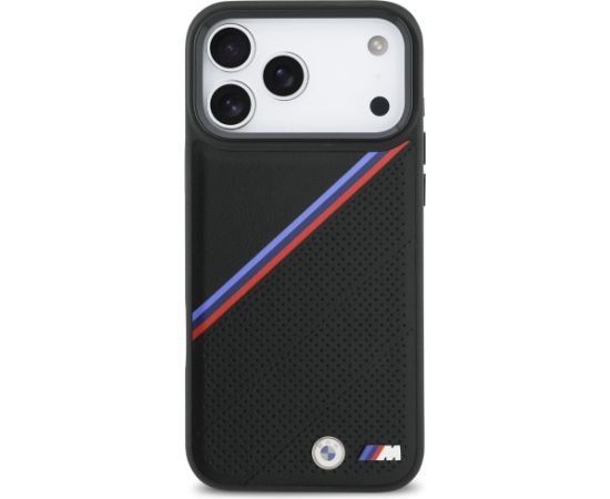 BMW M Tricolor Metal Logo MagSafe Case Aizsargapvalks priekš Apple iPhone 17 Pro Max Neoriģinālie Maciņi