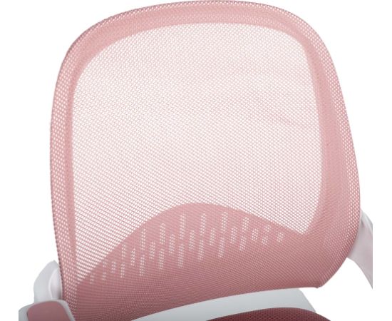 Bērnu rakstāmgalda krēsls EMMY ar kāju balstu, rozā Jaunumi -Dārzam