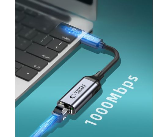 TECH-PROTECT ULTRABOOST adapteris USB 3.0 uz ETHERNET RJ45 | 1000MBPS | melns Jaunumi - Datori