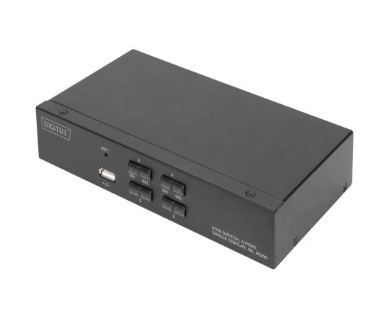 Digitus KVM Switch, 4 Port, Single Display, 4K, HDMI DS-12880 Коммутаторы (Switch)