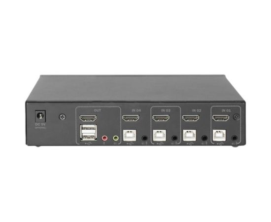 Digitus KVM Switch, 4 Port, Single Display, 4K, HDMI DS-12880 Коммутаторы (Switch)