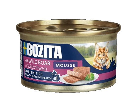 Bozita Mousse Wild Boar 85g Kaķu konservi
