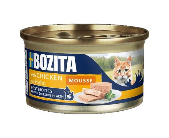 Bozita Mousse Chicken 85g Kaķu konservi