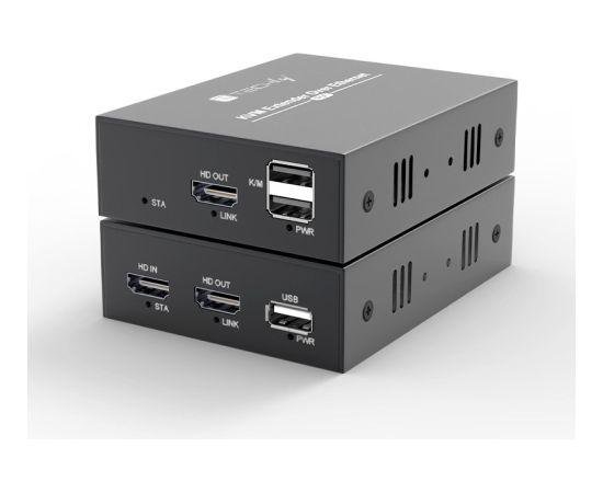 Techly IDATA HDMI-KVM4 KVM extender Transmitter & receiver Новинки Компьютерная техника