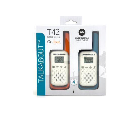 MOTOROLA RADIOPHONE T42 GUMMY TWIN PACK Радиостанции