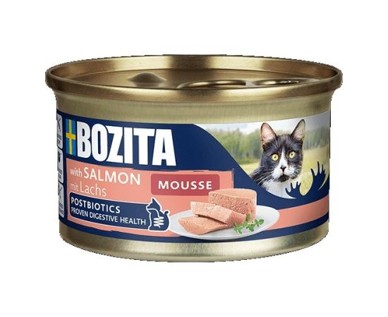 Bozita Mousse MSC Salmon 85g Kaķu konservi