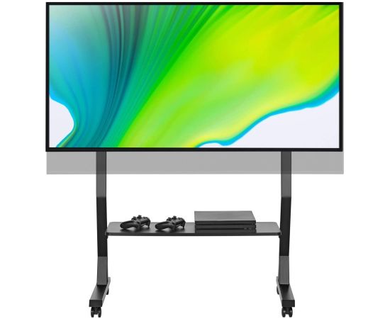 Techly Floor Stand with Shelf for 45-90" LCD/LED/Plasma TV Крепления для телевизоров
