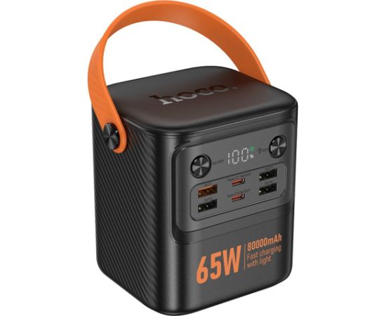 External battery Power Bank Hoco J152 Pro PD65W 80000mAh black Power Banks