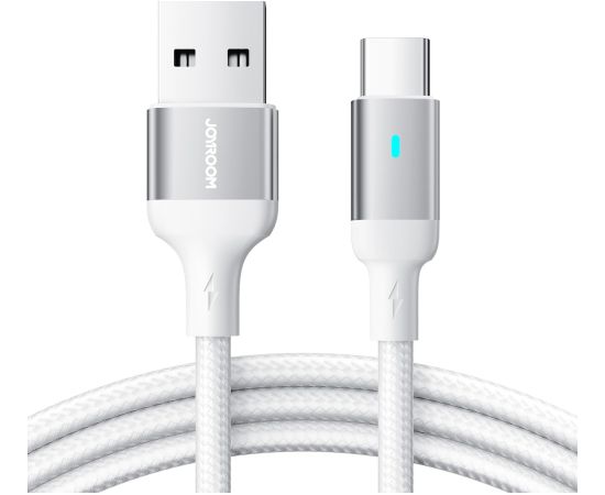 USB cable Joyroom S-UC027A10 USB to Type-C 3A 1.2m white Data USB kabeļi