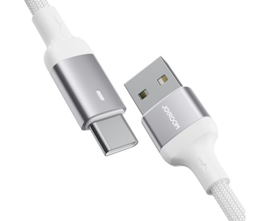 USB cable Joyroom S-UC027A10 USB to Type-C 3A 1.2m white Data USB kabeļi