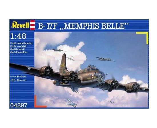 Revell Model plastikowy b-17f memphis belle Фигурки и герои