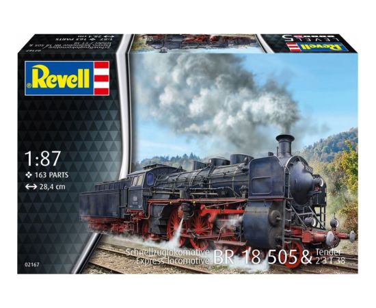 Revell Model do sklejania lokomotywa express locomotive br18 1/87 Фигурки и герои