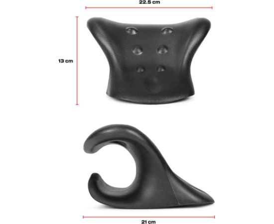 Neck relaxer GYMSTICK 61262 black Принадлежности для фитнеса