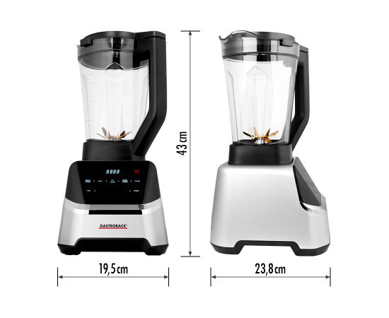 Gastroback 40987 Design Multi-Power Blender Mix & Soup 2000 W Блендеры и чопперы