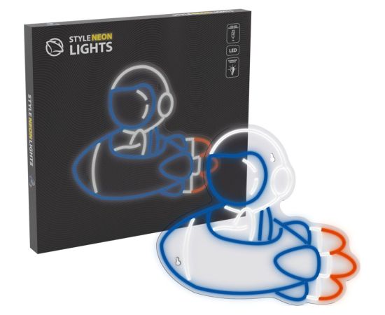 Manta SNL90MT Style Neon Lights ASTRONAUT ON RAKETA Декоративное освещение 