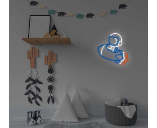 Manta SNL90MT Style Neon Lights ASTRONAUT ON RAKETA Декоративное освещение 
