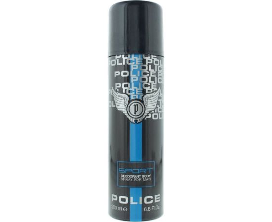 Police, Sport, Deodorant Spray, For Men, 200 ml For Men Vīriešu Smaržas