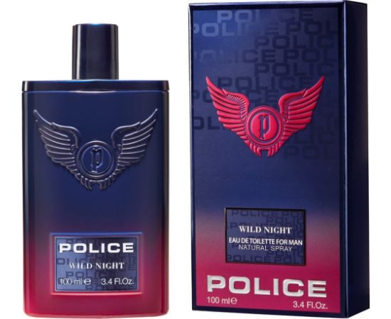 Police, Wild Night, Eau De Toilette, For Men, 100 ml For Men Vīriešu Smaržas