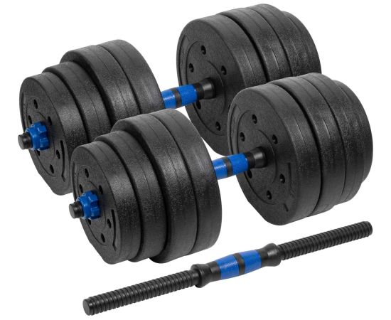 Rebel ML Hantle bitumiczne regulowane z łącznikiem 2x20kg, REBEL ACTIVE Jaunumi - Sports