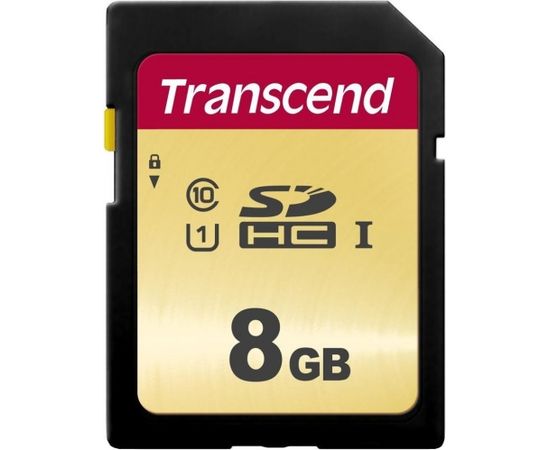 Memory card Transcend SDHC SDC500S 8GB CL10 UHS-I U1 Up to 95MB/S