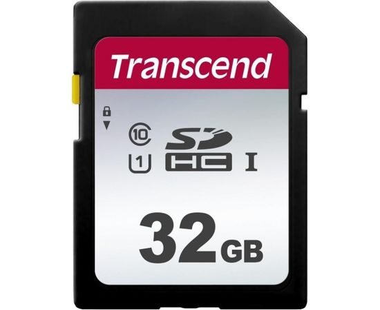 Memory card Transcend SDHC SDC300S 32GB CL10 UHS-I U1 Up to 95MB/S