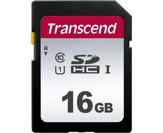 Memory card Transcend SDHC SDC300S 16GB CL10 UHS-I U1 Up to 95MB/S