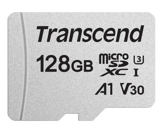 Transcend microSDXC USD300S 128GB CL10 UHS-I U3 Up to 95MB/S